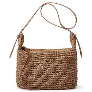 Straw Tote Bag Summer Straw Beach Bags Handwoven Purse Large >:(